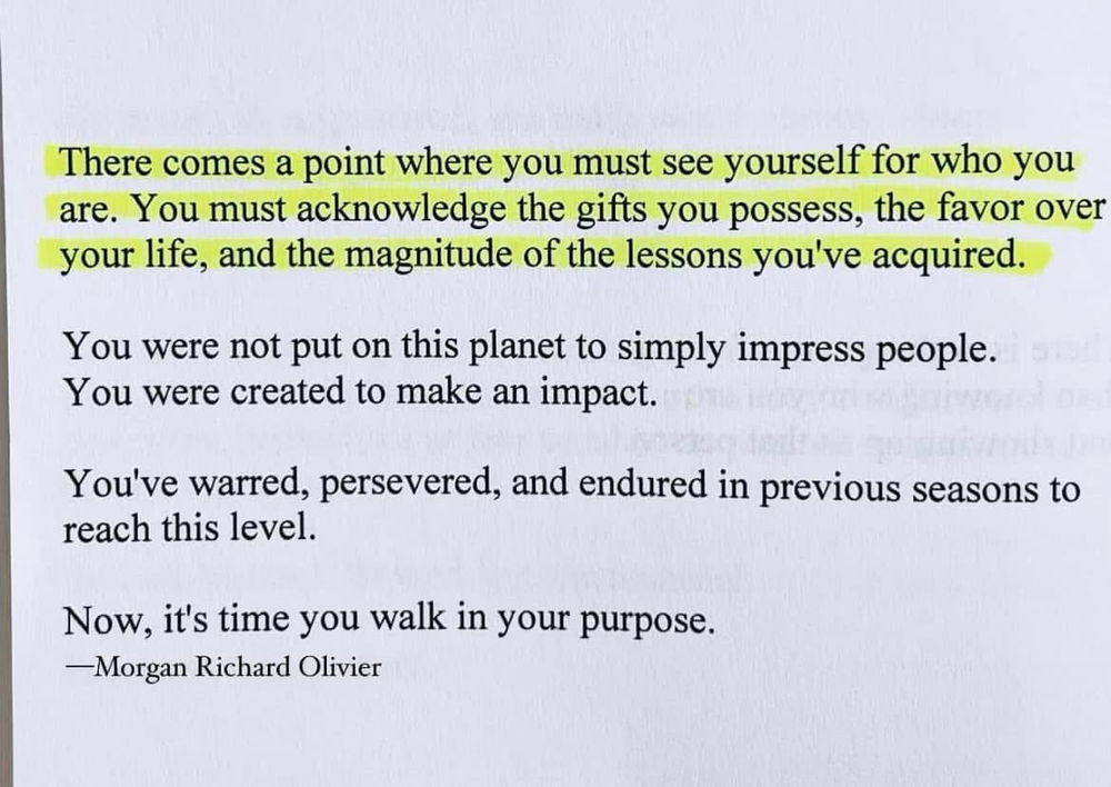 It is About you