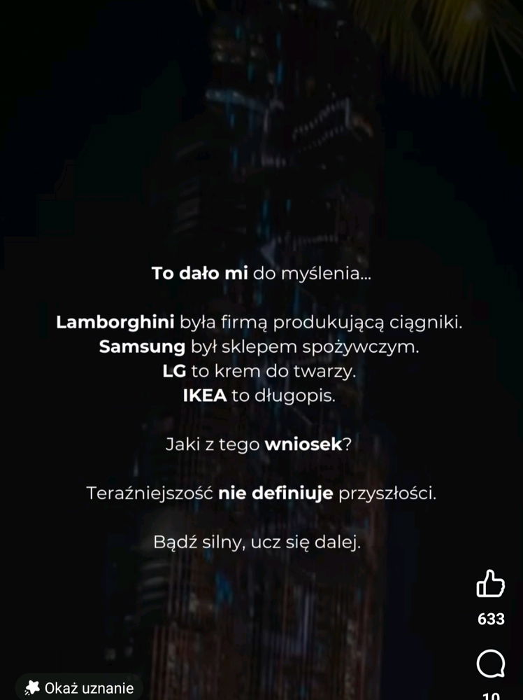 To tylko proces...