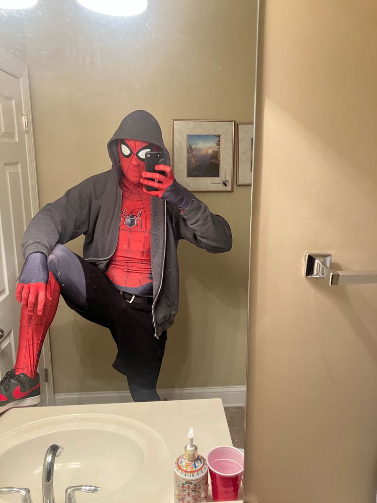 My own Spider-Man’s costume