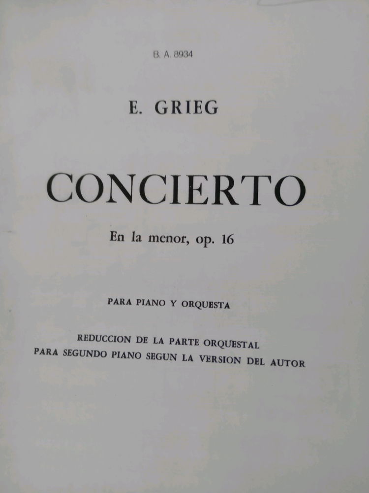Estudiando Grieg