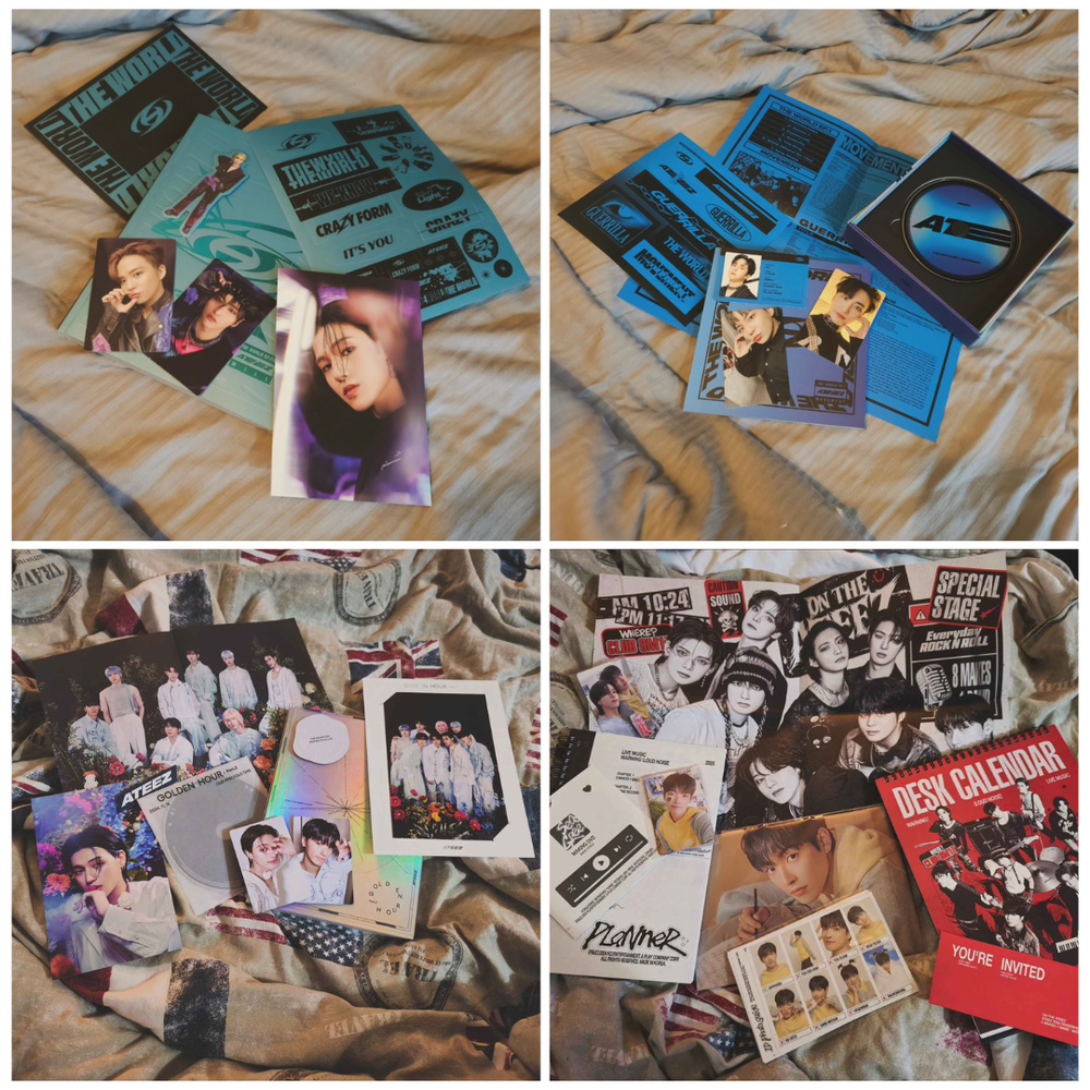 ATEEZ albums and Season's Greeting 2025