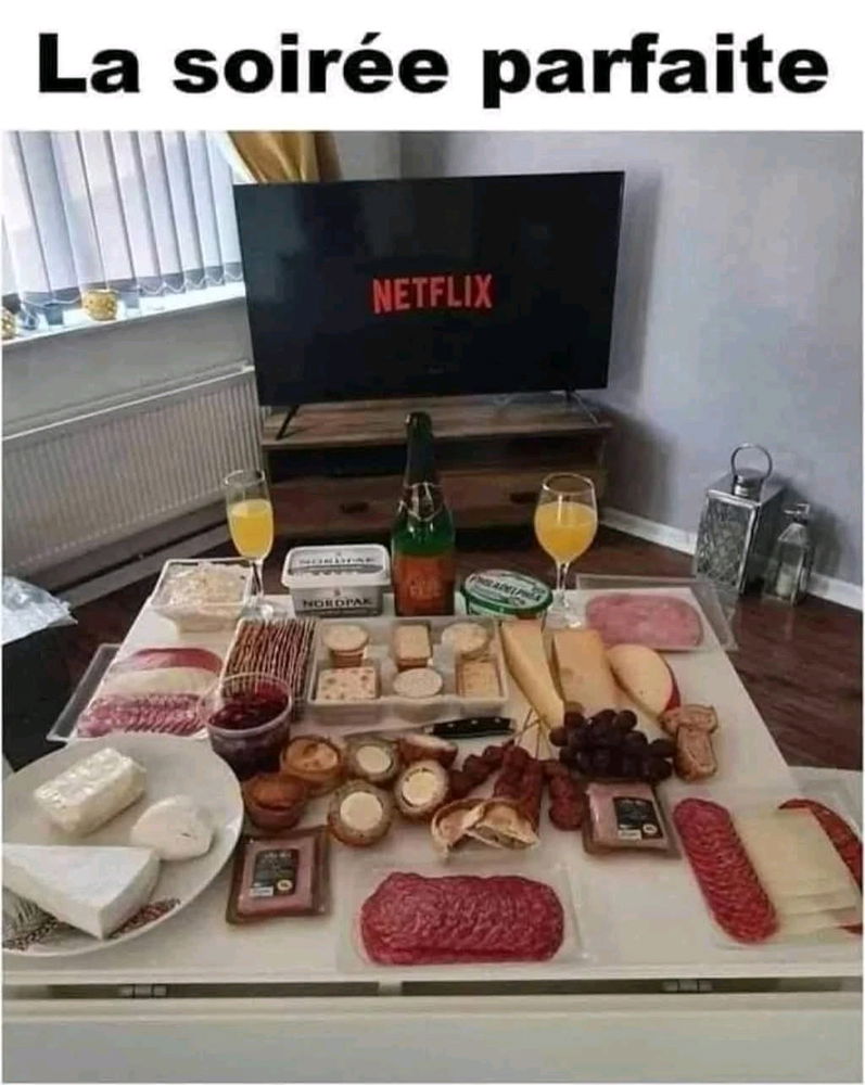 Manque pu que la bonne compagnie qui va avec 😊