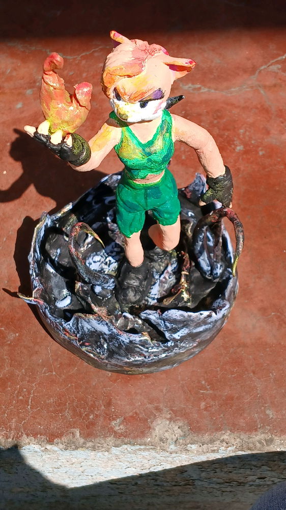 Mi primera figura de porcelana fria