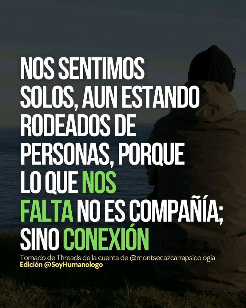 Nos falta conexión