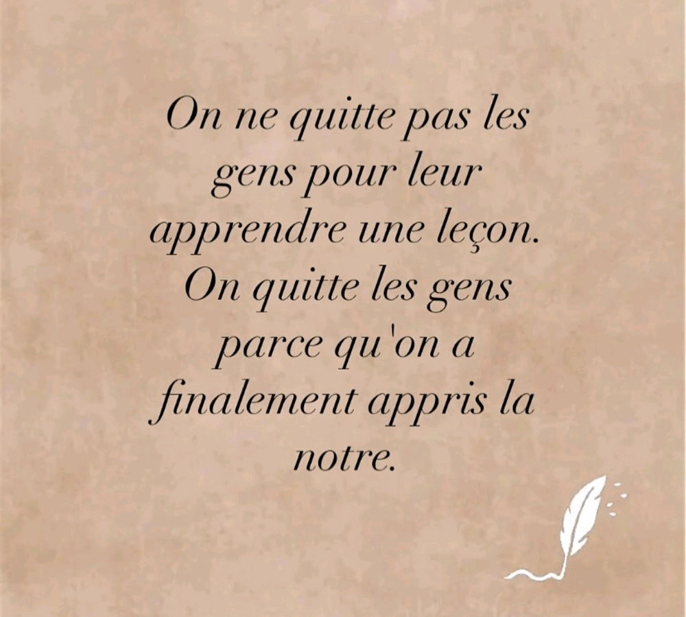 La pensée du jour