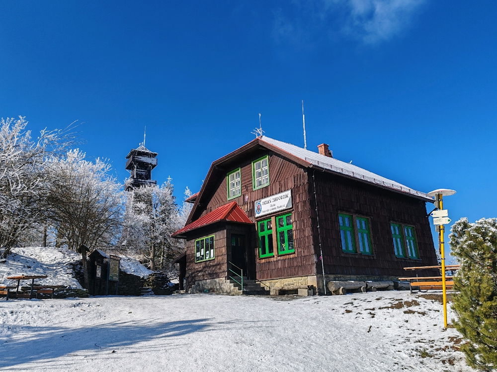 Dnešní "malá" procházka na Velký Javorník