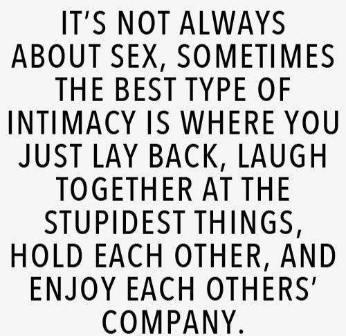 Real Intimacy...