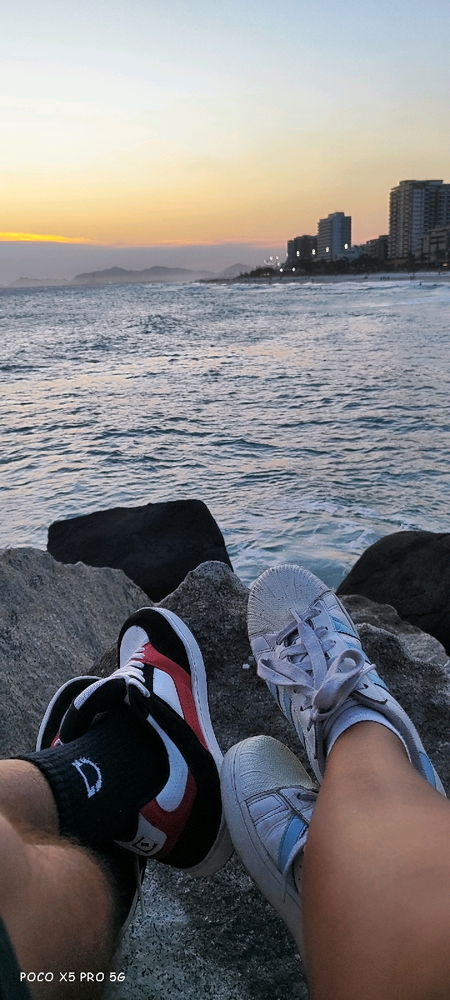 Fim de tarde maravilhoso
