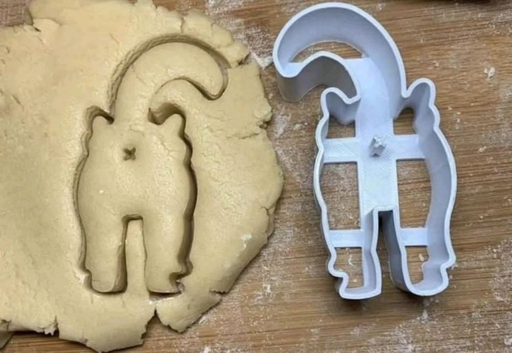 Подруга подарила формочки для печенек 😆
