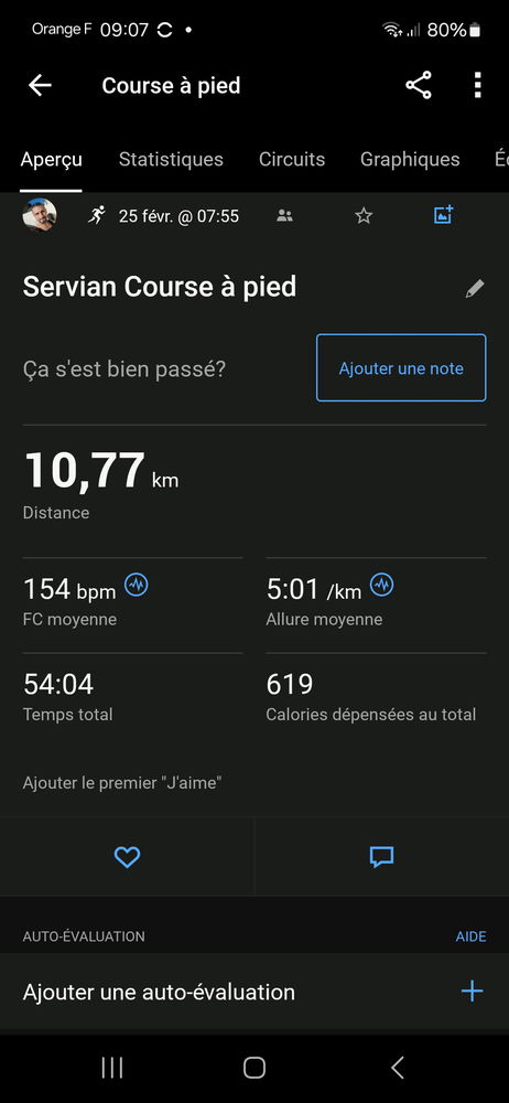 Sortie matinale