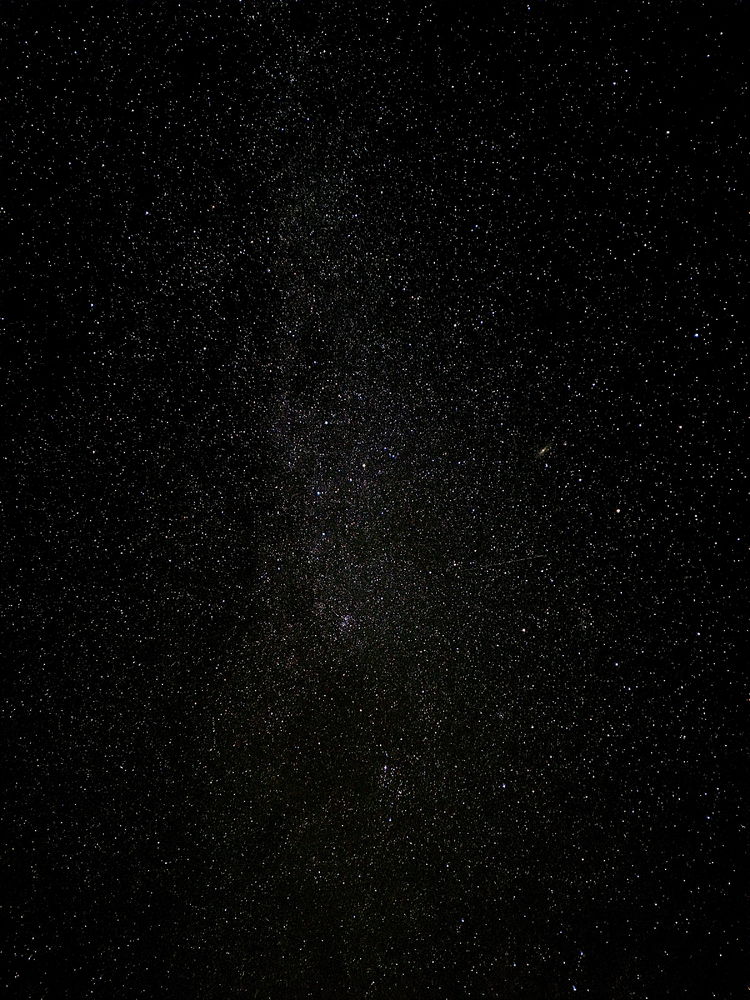 Increíble foto del cielo nocturno