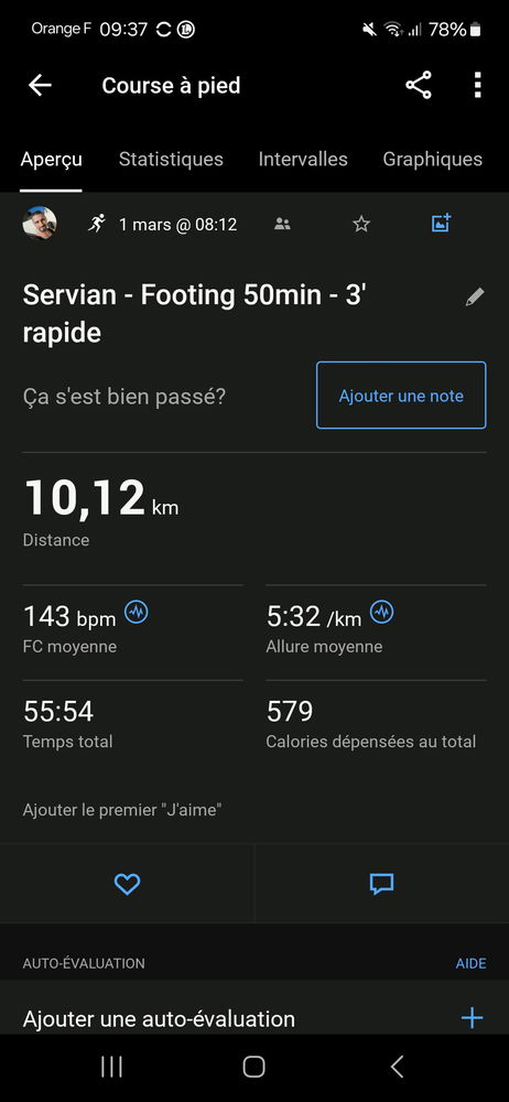 Décrassage du repas de hier soir