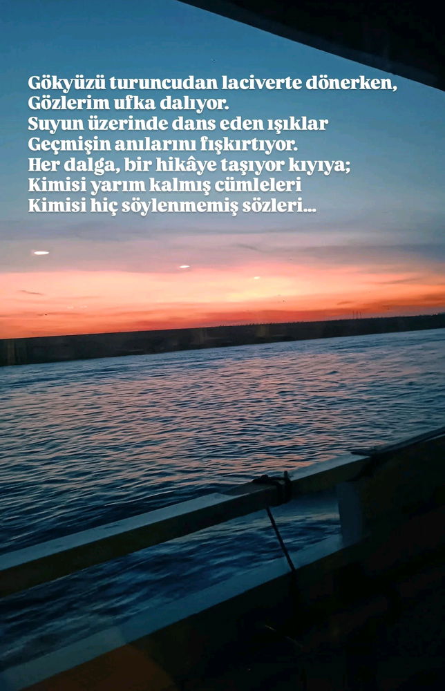 Günbatımı Vapur