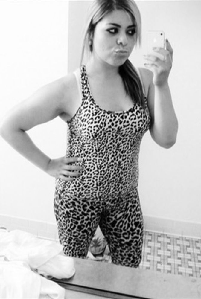 This was like in 2013, so I was like 20 years old. Okay, firstly, I was too bold wearing this to college. 😂😭 I just liked the flexibility the stretchy outfits gave me. I rode my bike everywhere, so I felt lighter this way.