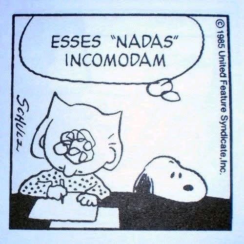 E como...