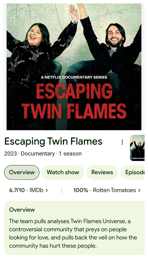 Escaping Twin Flames