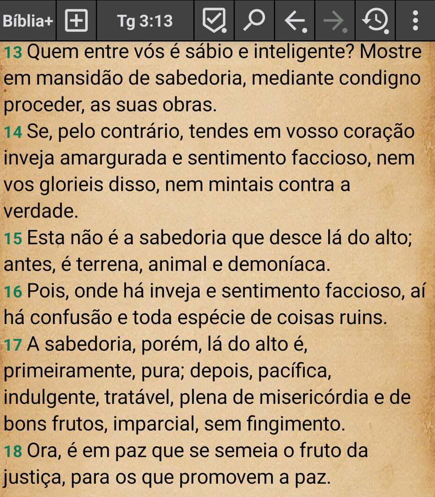 Tiago 3:13