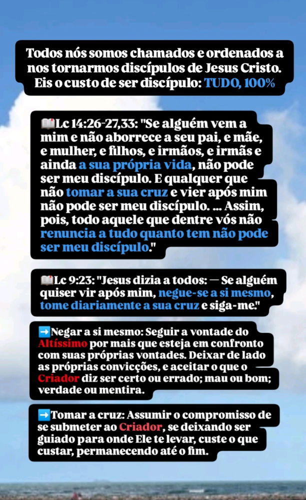 Oque é ser discípulo de Jesus?