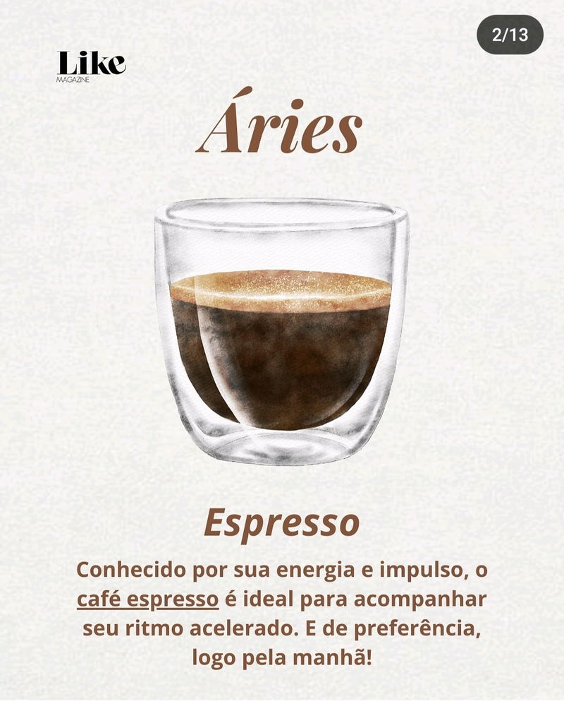 O café de Áries