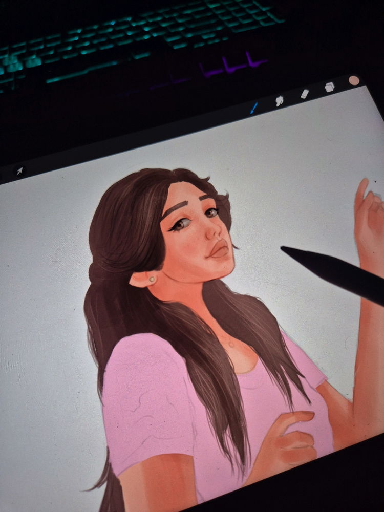 Drawing on progress how is it 😊