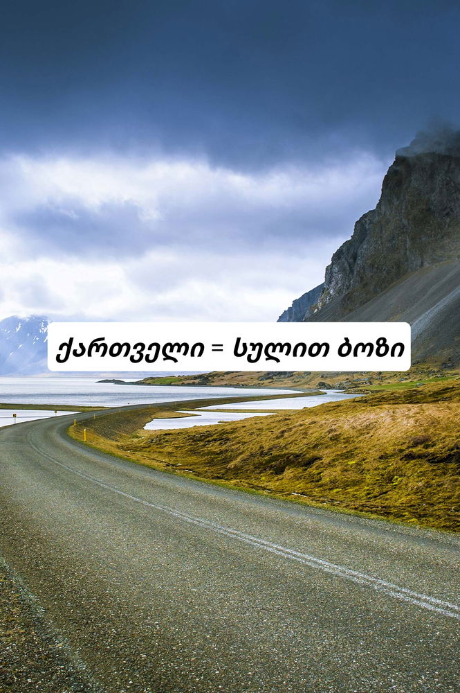 Are you interested in Georgian language?