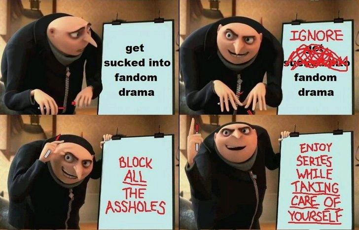 Fandoms can be the worst part of a TV show/game/book/entertainment