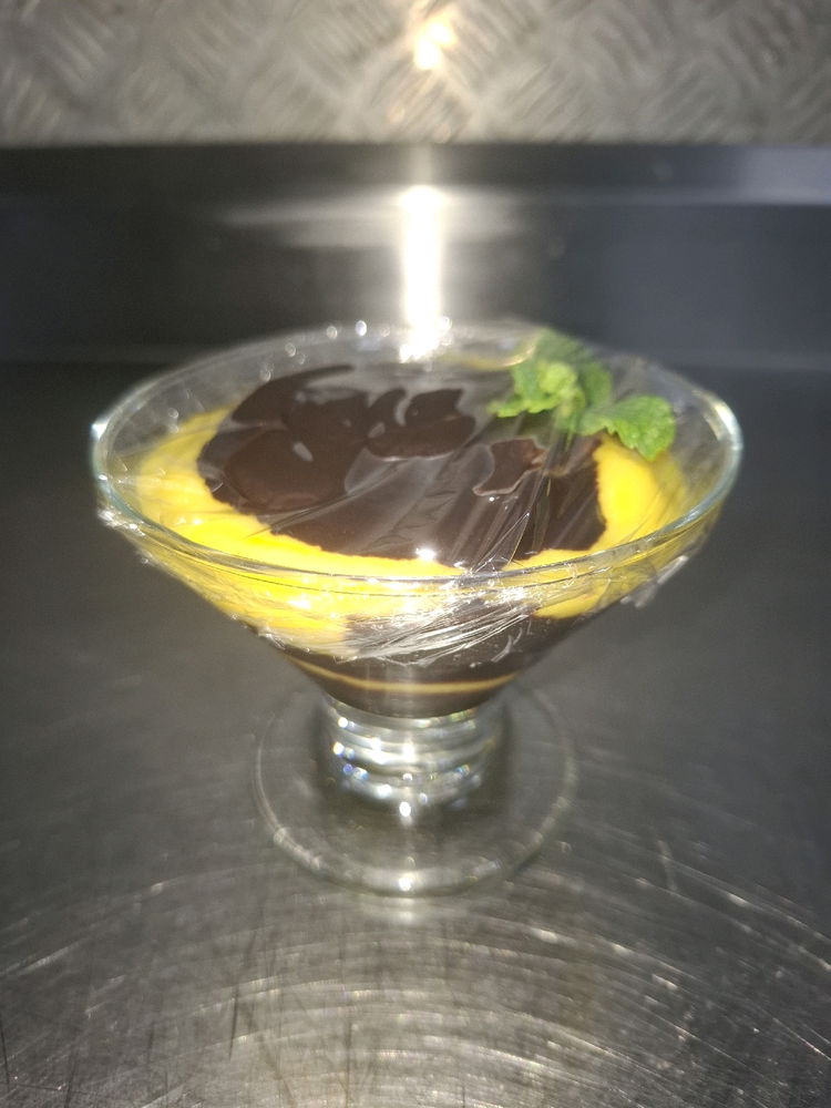 Mousse de maga - pra um cliente que não pode açúcar. 
1 em 450.