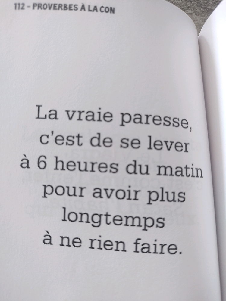 Proverbes à la c....noix