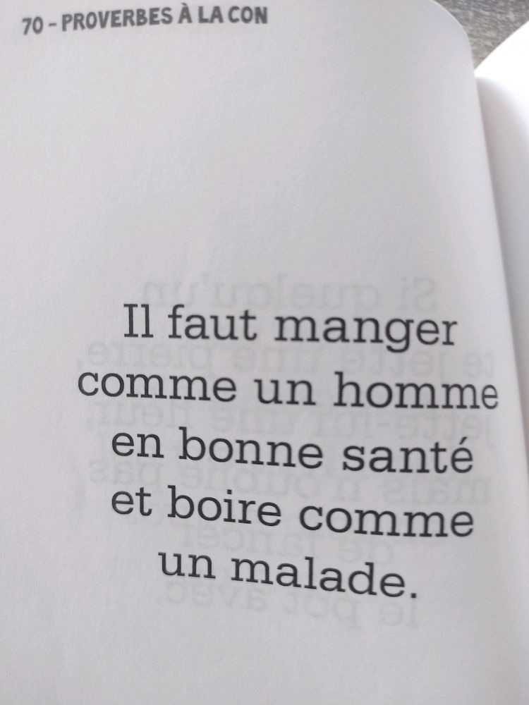Proverbes à la c....noix