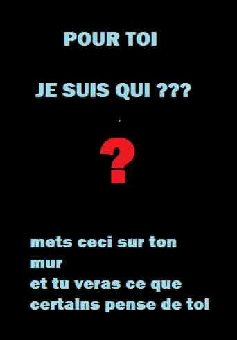 A vous de dire