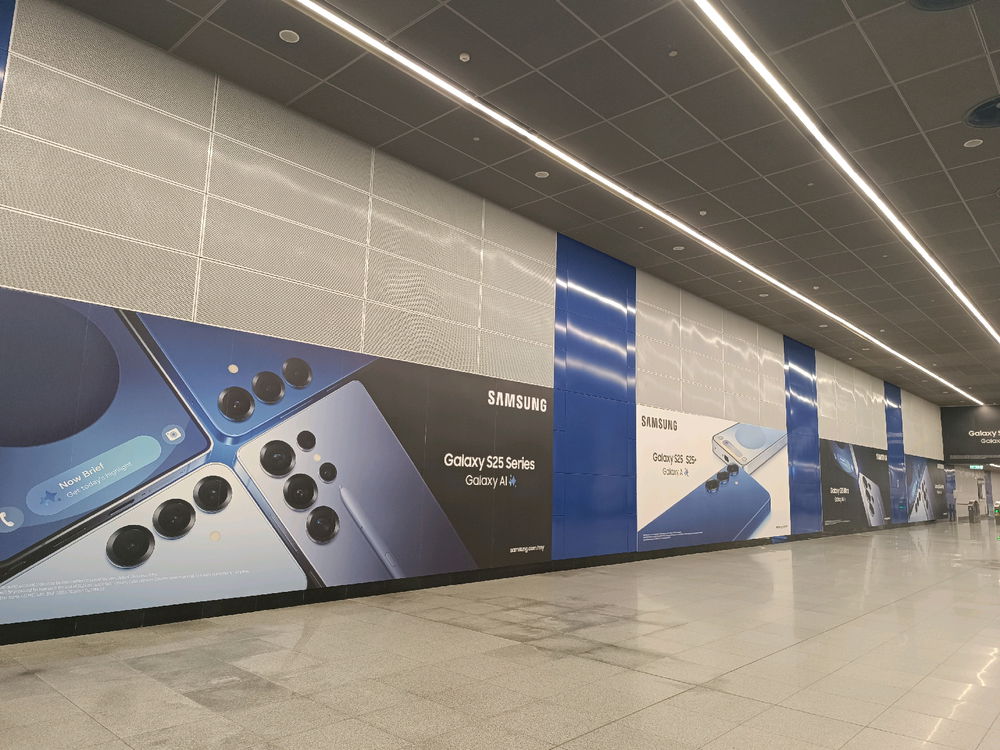 The best marketing option...when the next subway station is called Samsung galaxy ..