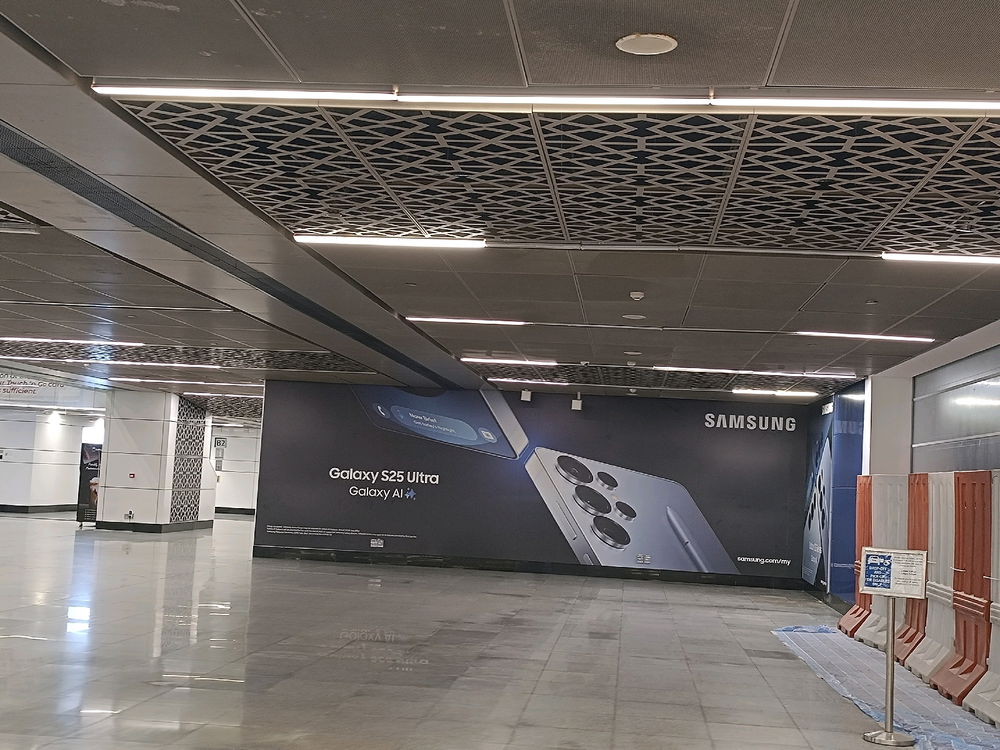The best marketing option...when the next subway station is called Samsung galaxy ..