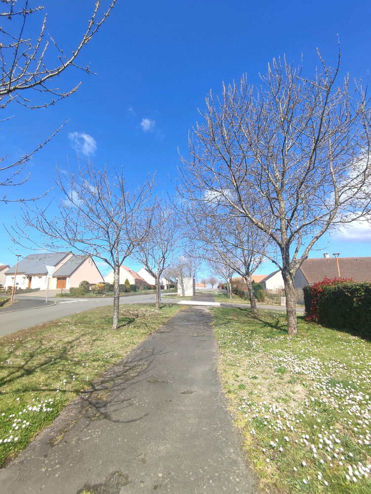 Quel beau ciel bleu par chez moi, j'adore 😊