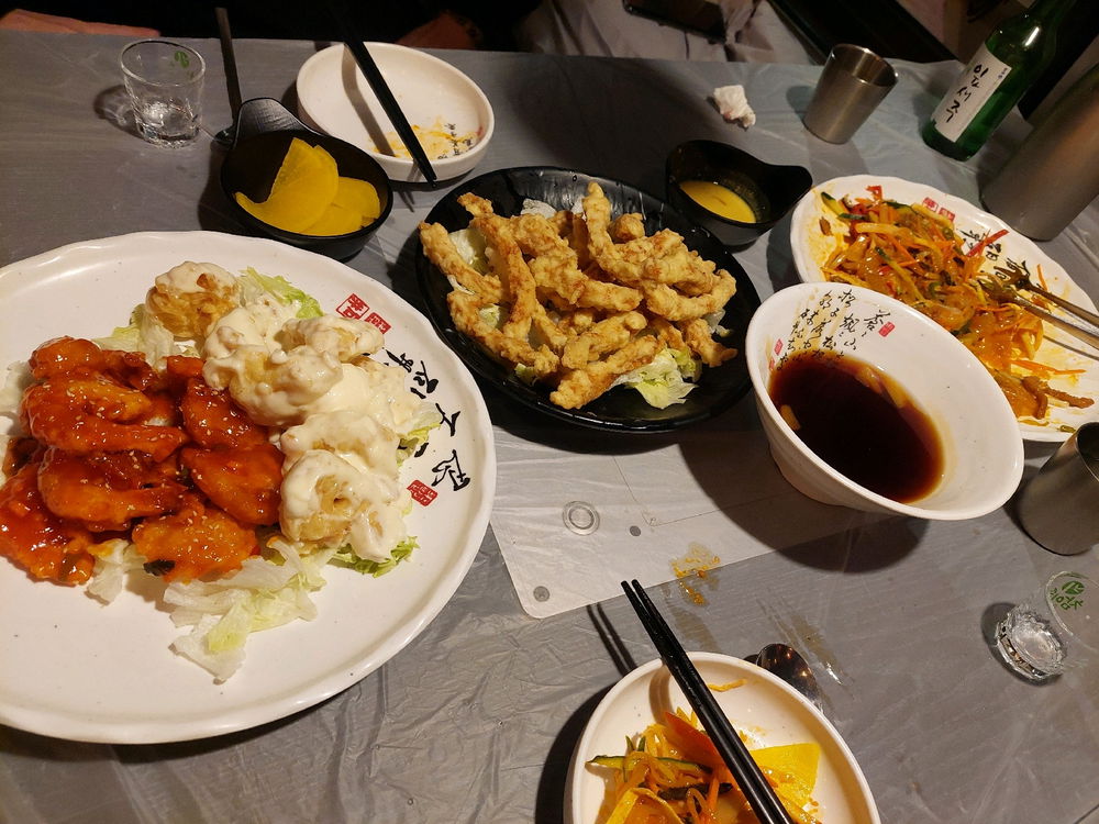 중국음식 저녁