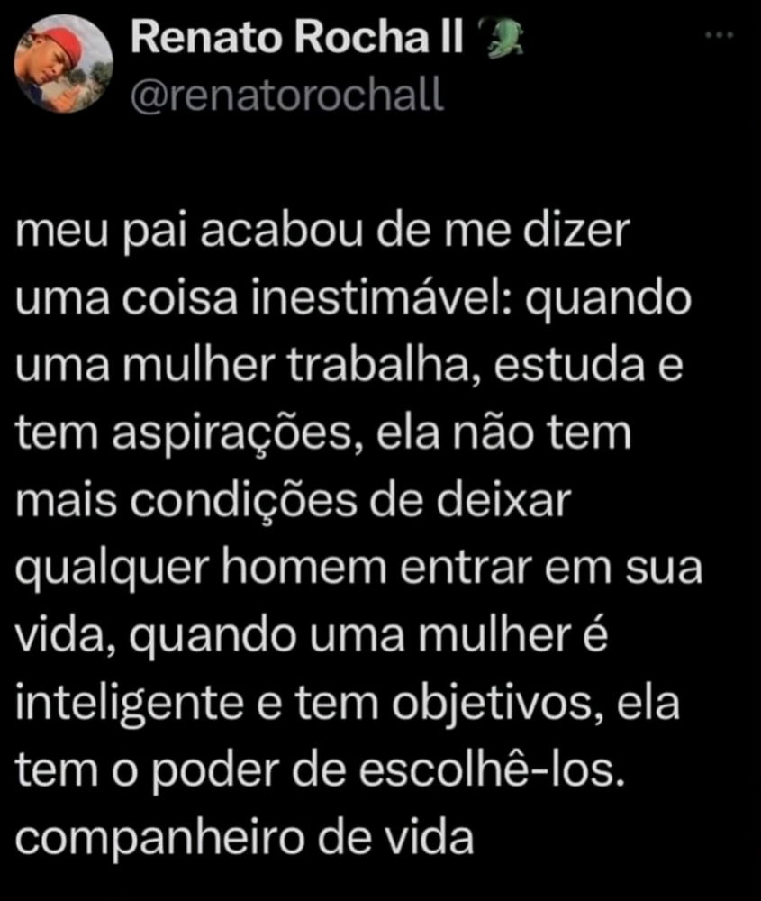 É sobre e dispensa legenda.
