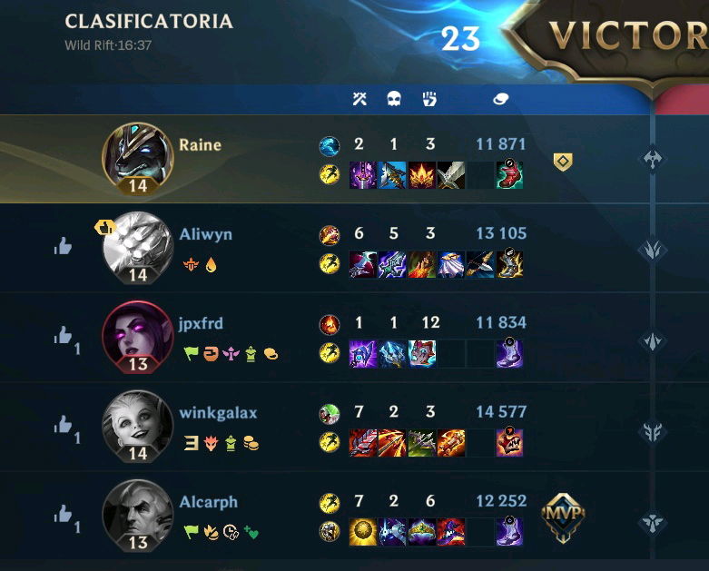 Partida de wild rift