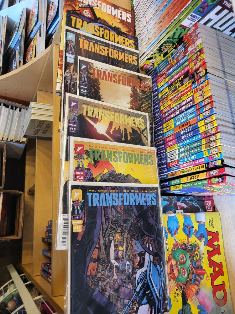 Comic book haul