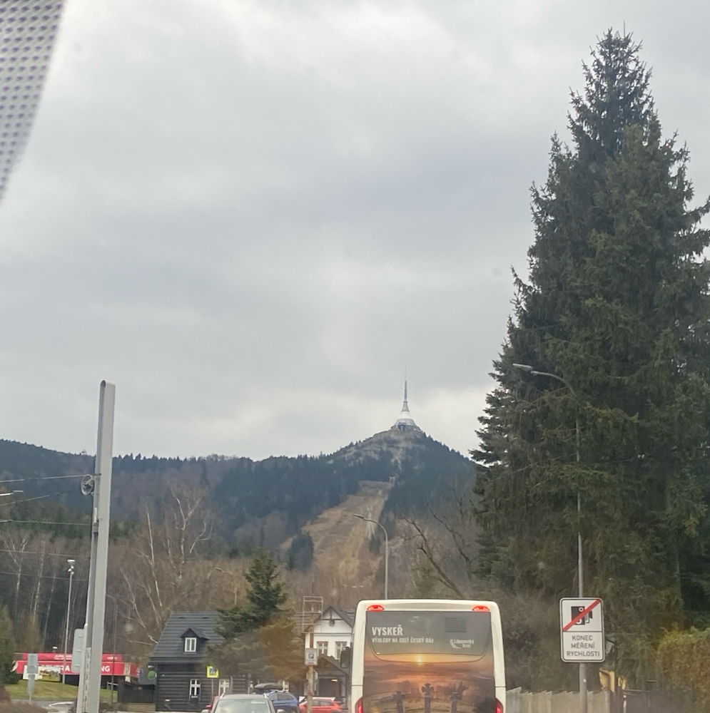 Ještěd, tentokrát trochu zblízka☺️