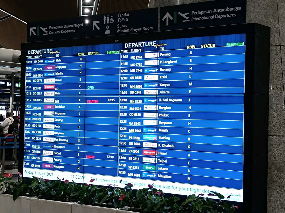 Is it really true that there are no flights from Kuala Kumpur to Europe?