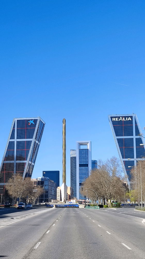 La plaza de Castilla 🇪🇸