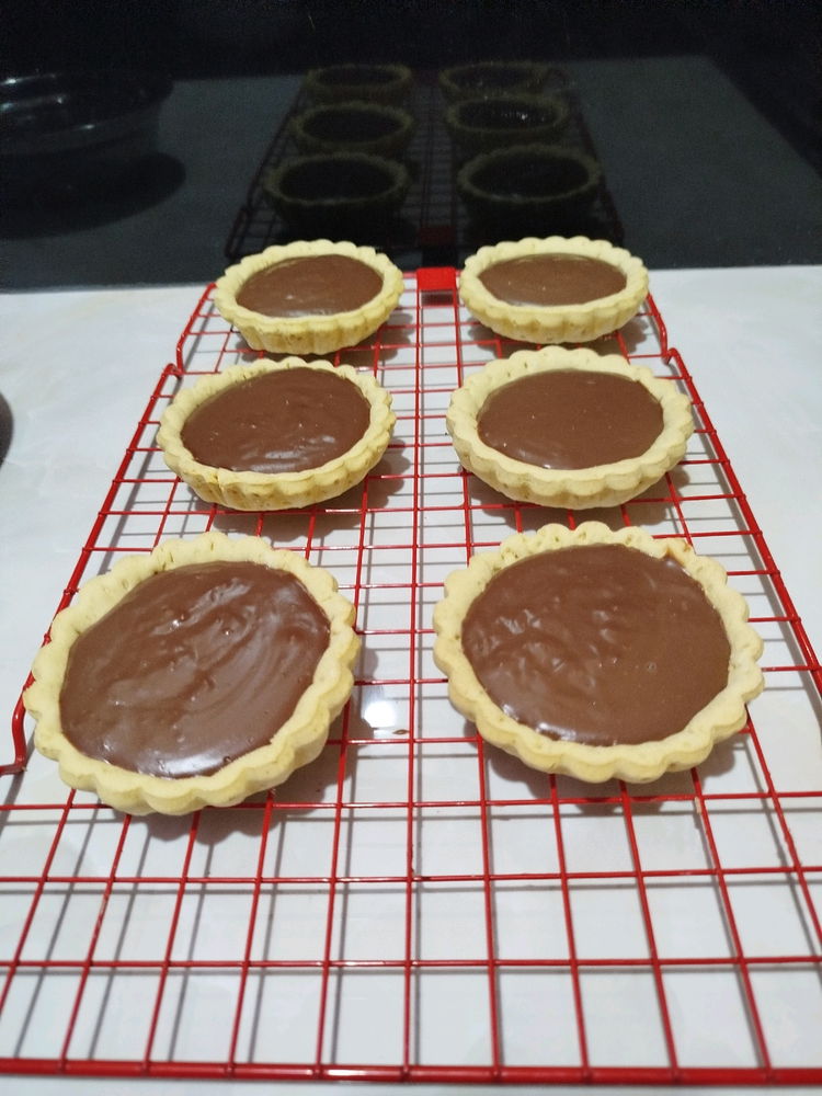 Tartitas de chocolate