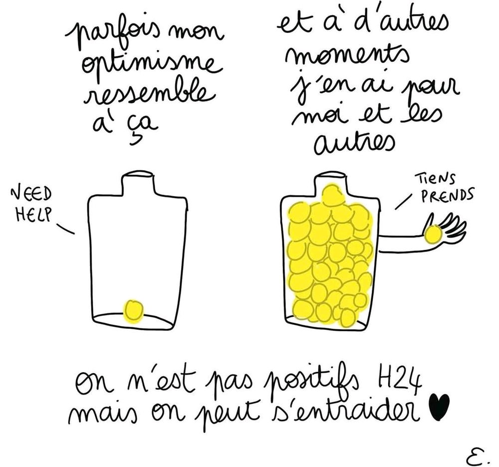 Des jours avec et des jours sans...