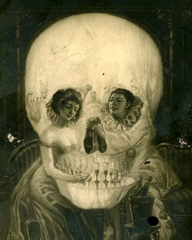 Pierrot's Love by Salvador Dalí