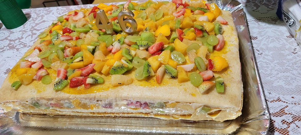 Bolo de frutas