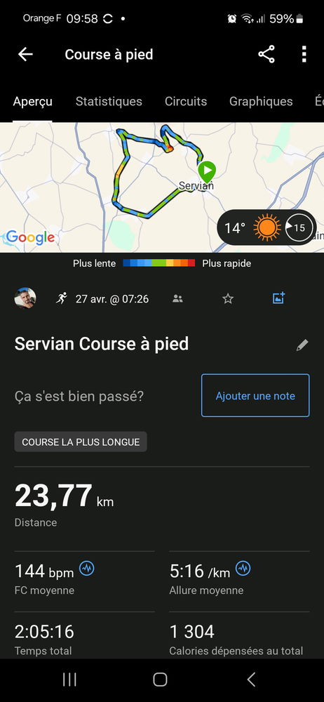 Petit tour matinale pour bonne conscience après la soirée 😅🤣