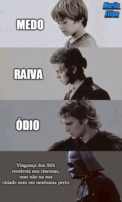 Destruição, medo, pedra na lua, rancor e etc