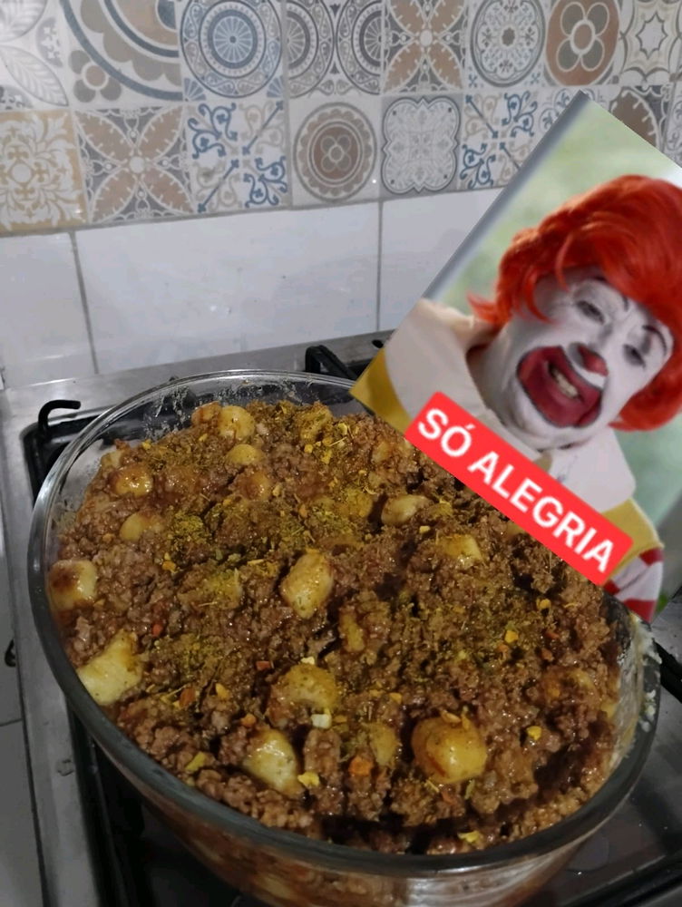 Fiz 1 ano de nhoque a bolonhesa porque ...