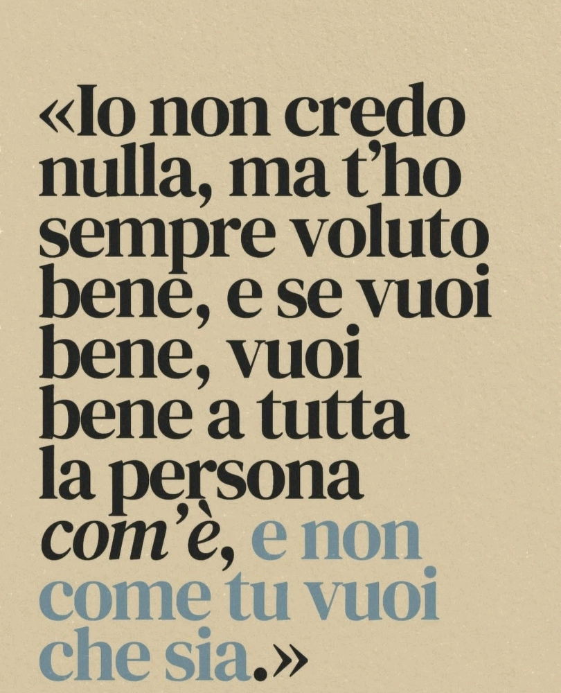 È così... nient'altro