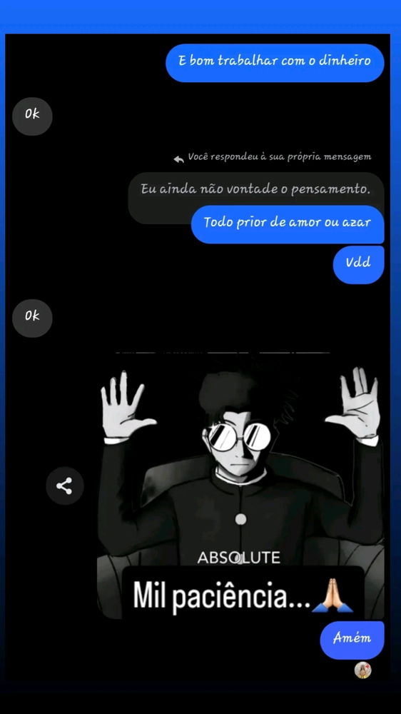 Sem calmo e azar...