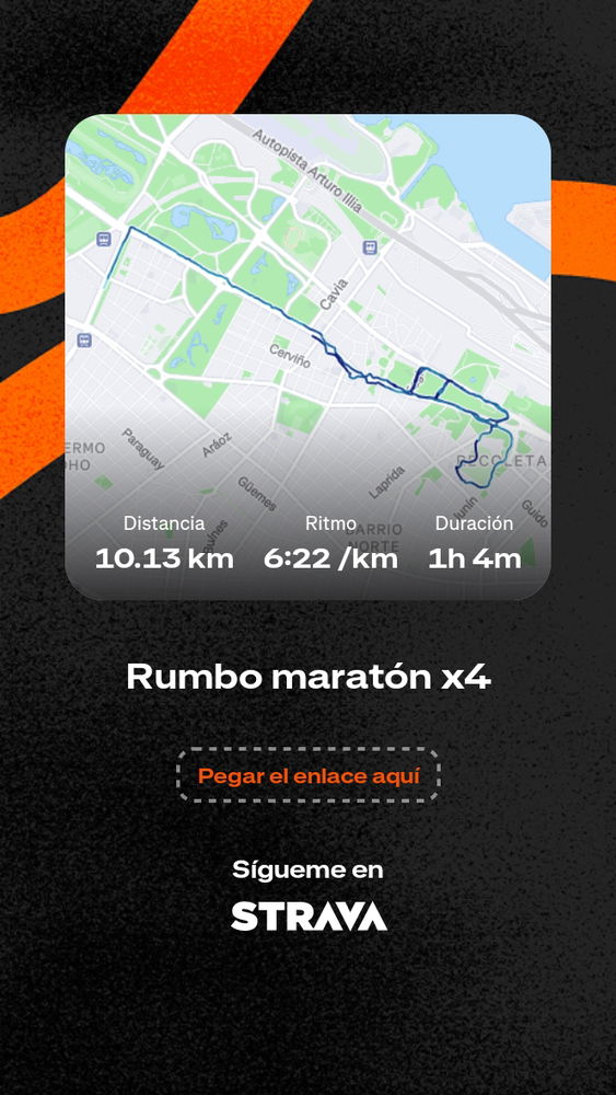 Rumbo al Maratón de Buenos Aires